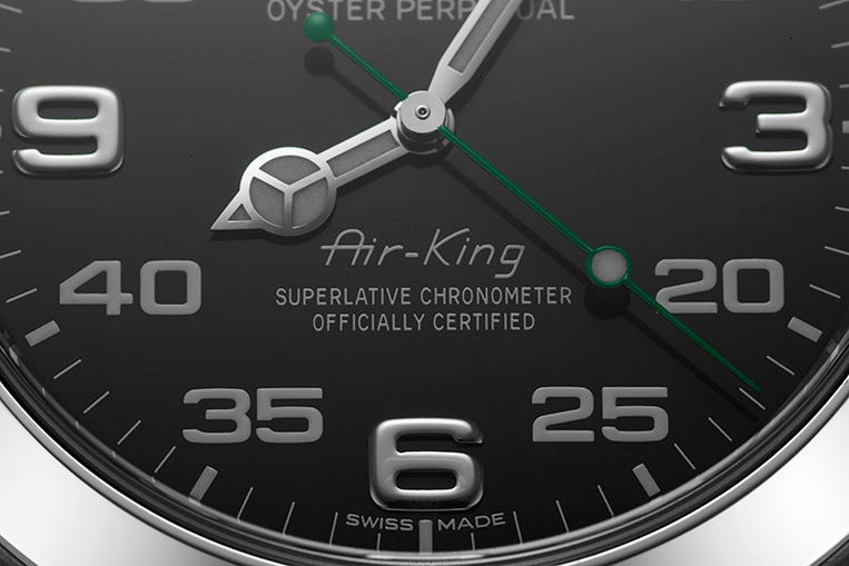 Rolex Air-King 116900 dial